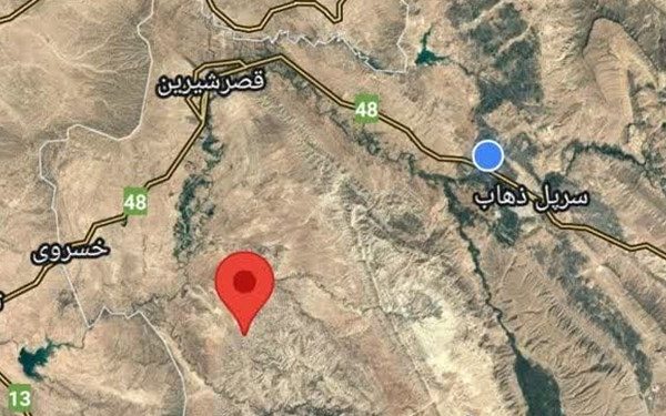 دو زمین لرزه متوالی ۴.۷ و ۳.۳ ریشتری در قصرشیرین/ مصدومیت سه نفر هنگام فرار از زلزله