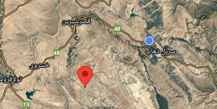 دو زمین لرزه متوالی ۴.۷ و ۳.۳ ریشتری در قصرشیرین/ مصدومیت سه نفر هنگام فرار از زلزله