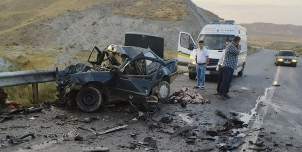 سانحه مرگبار رانندگی در محور مرند- جلفا، 4 نفر کشته شدند