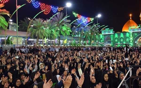 ایرانیان در کربلا جشن عید غدیر می‌گیرند